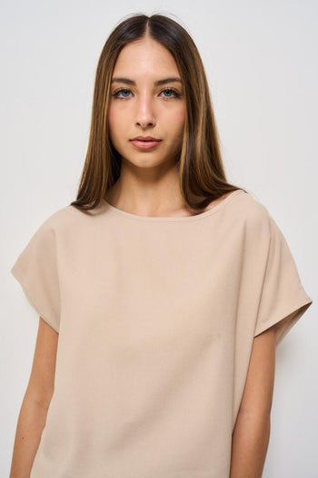 Completo abito donna beige - 3