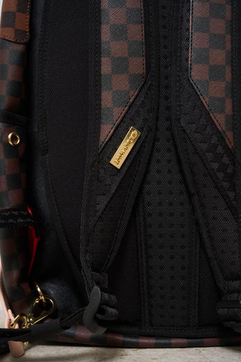 Zaino uomo Boujee strap fantasia scacchi - 6