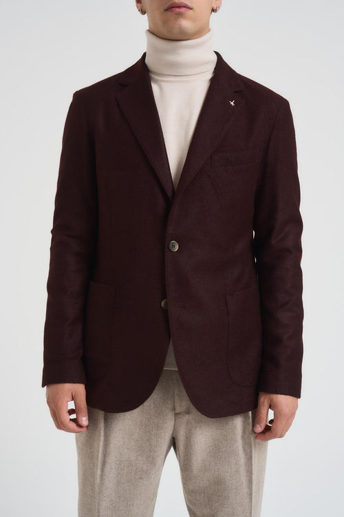 Blazer uomo Alan bordeaux - 2
