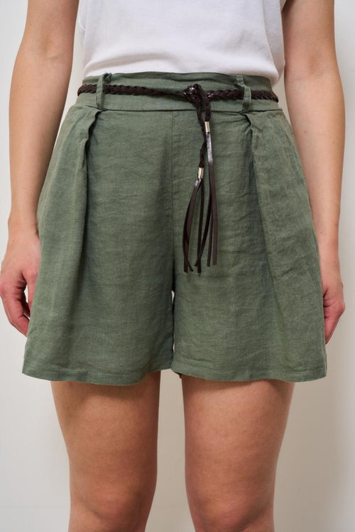 Bermuda donna verde