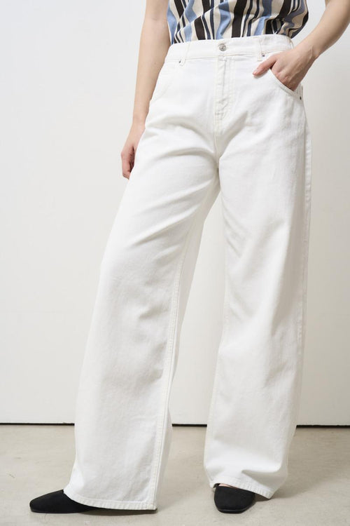 Jeans donna bianco - 2