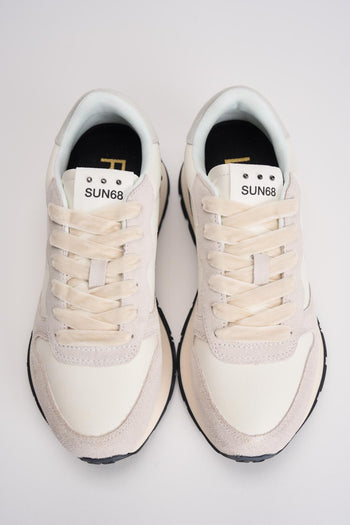 Sneakers donna bianche e grigie - 6