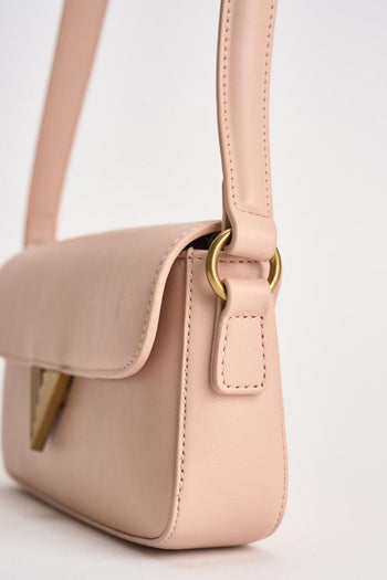Borsa donna a spalla rosa - 4