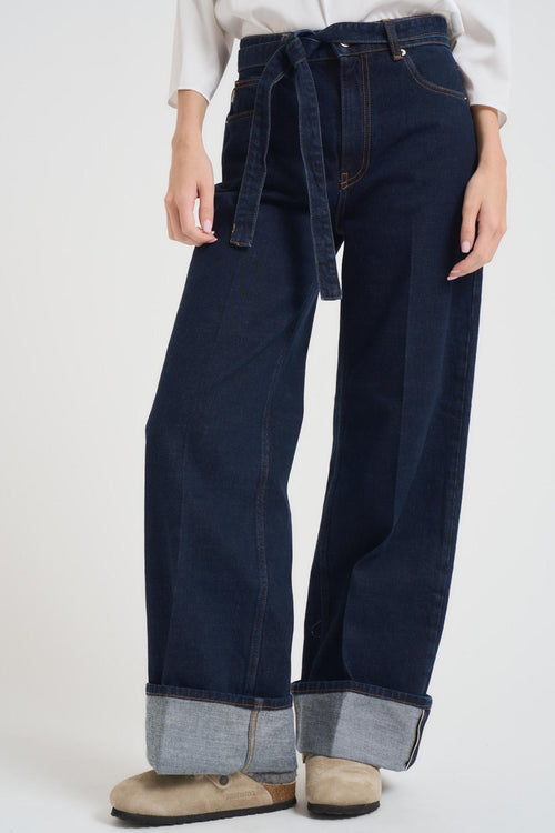 Jeans donna Elissa in denim scuro