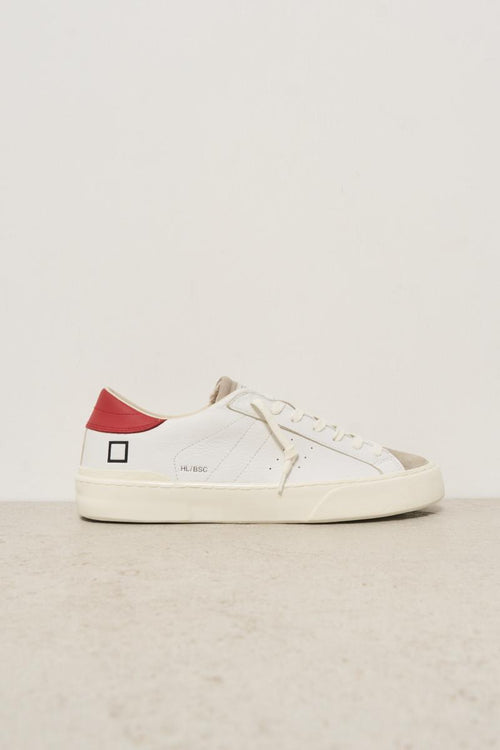 Sneakers uomo Hill low cald rosso