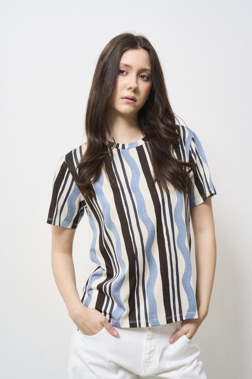 T-shirt CADINE donna fantasia - 1