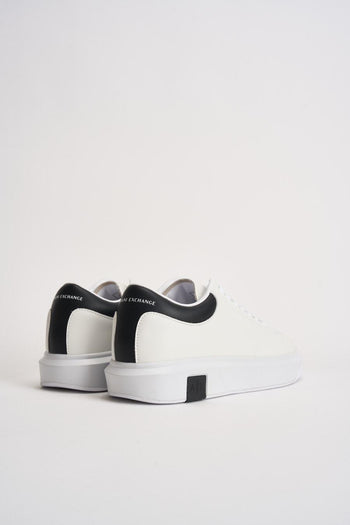 Sneakers in pelle uomo bianca - 6