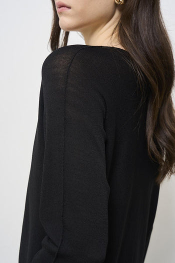 Maglia donna nera - 5