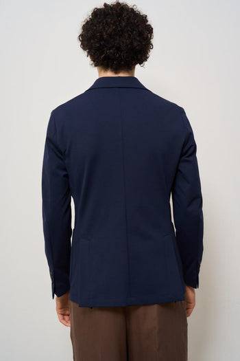 Giacca uomo monopetto blu notte - 5