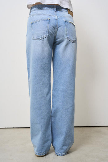 Jeans donna Alex in denim chiaro - 4