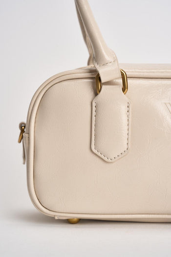 Borsa donna a spalla panna - 3