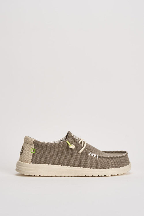 Scarpa da barca uomo Wally nocciola