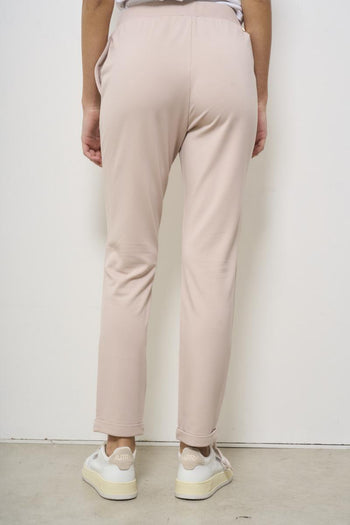 Women's trousers in powder pink - 3