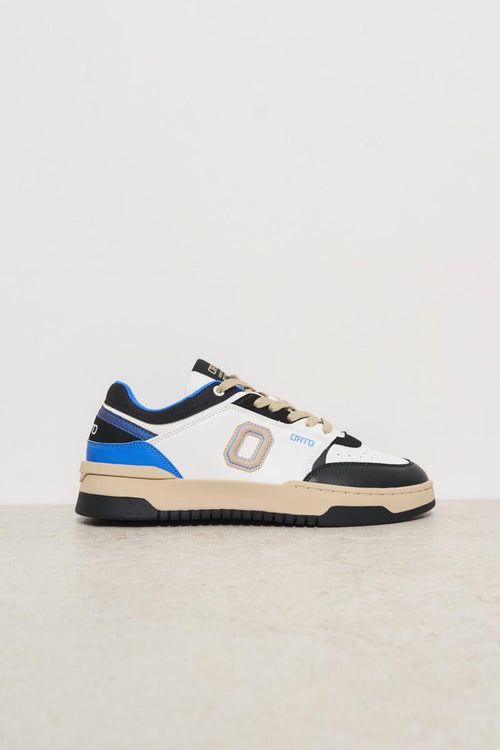 Sneakers uomo Eclipse bianca, blu e nera