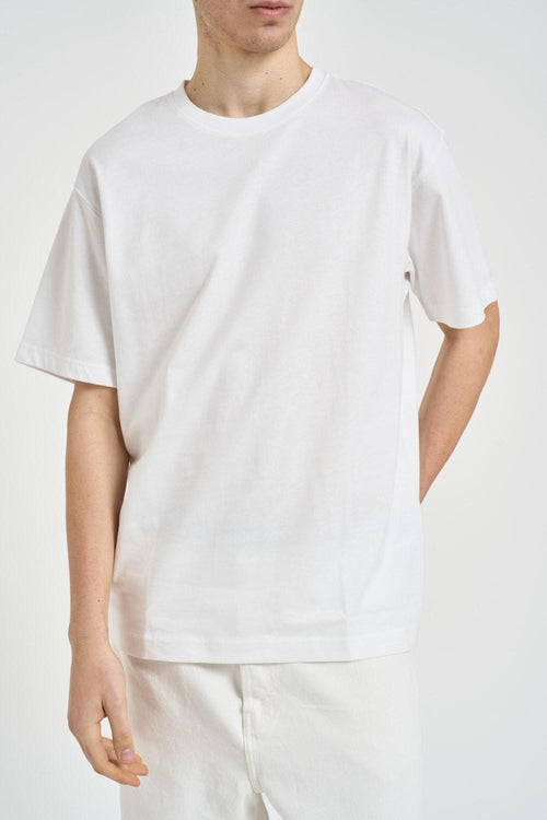 T-shirt uomo over bianca