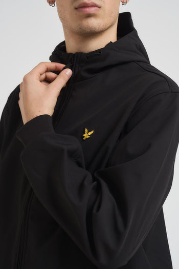 Giubbotto uomo con cappuccio nero - 4
