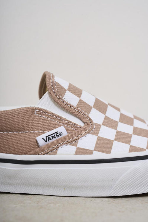 Women's slip-on sneakers in powder pink check - 2