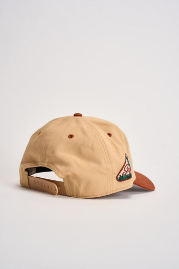 Cappello uomo baseball beige e marrone - 3