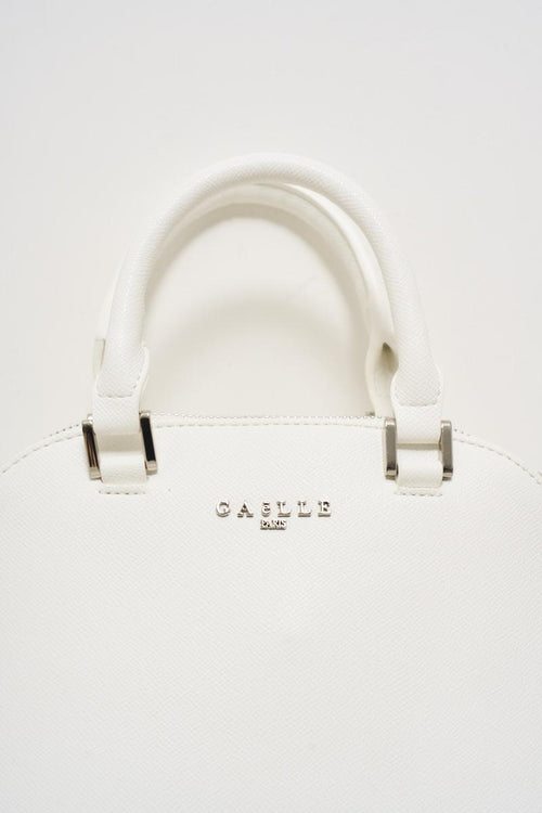 Borsa donna bianca a tracolla - 2
