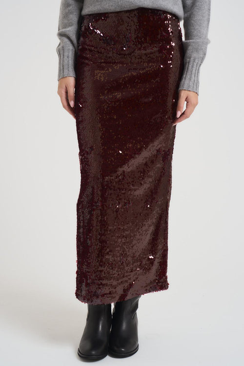 Gonna donna lunga con paillettes - 2