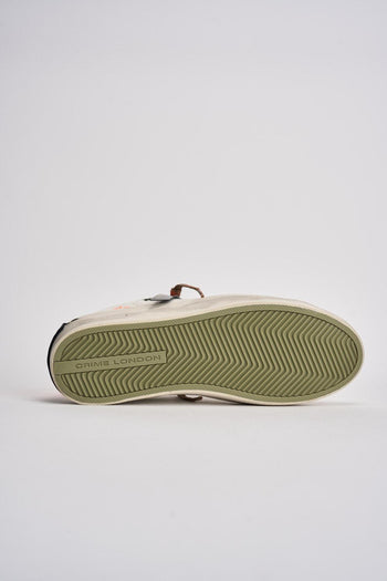 Sneakers uomo bianche e arancioni - 9