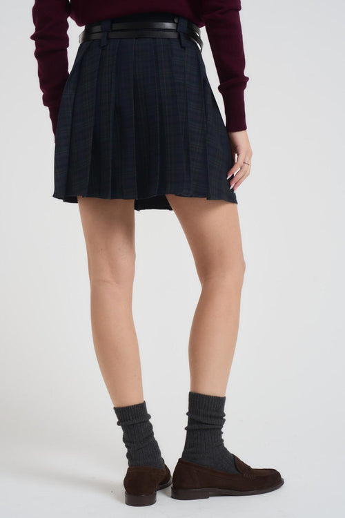 Gonna donna a pieghe verde - 2