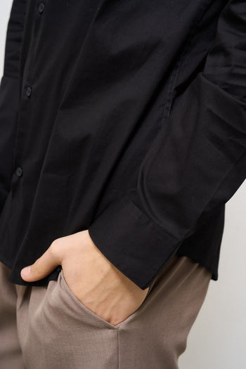 Camicia uomo nera - 4