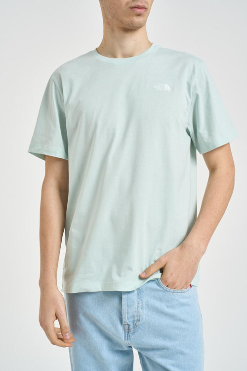 T-shirt uomo girocollo menta