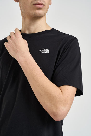 T-shirt uomo girocollo nera - 3