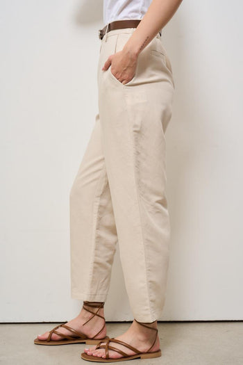 Pantalone donna regular burro - 3