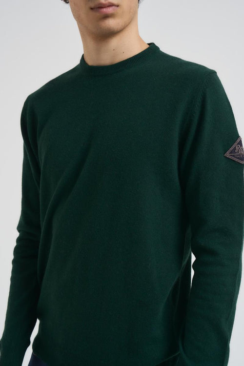 Maglia uomo girocollo verde - 2