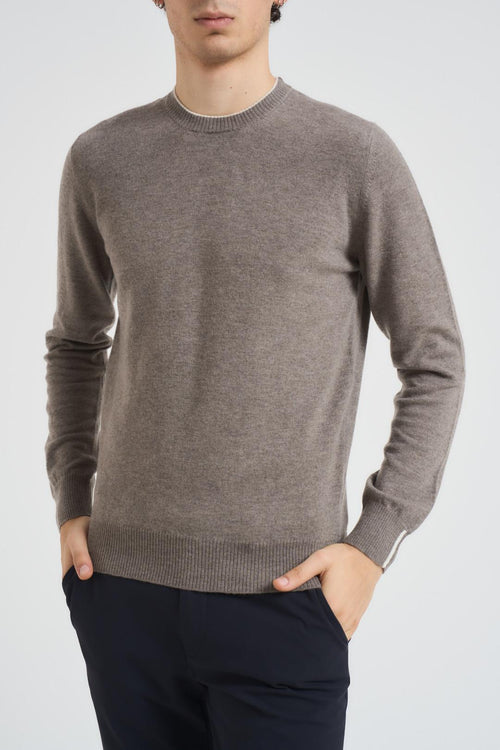 Girocollo uomo Urban Basic tortora - 2