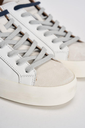 Sneakers uomo Hill Low bianca e cammello - 4