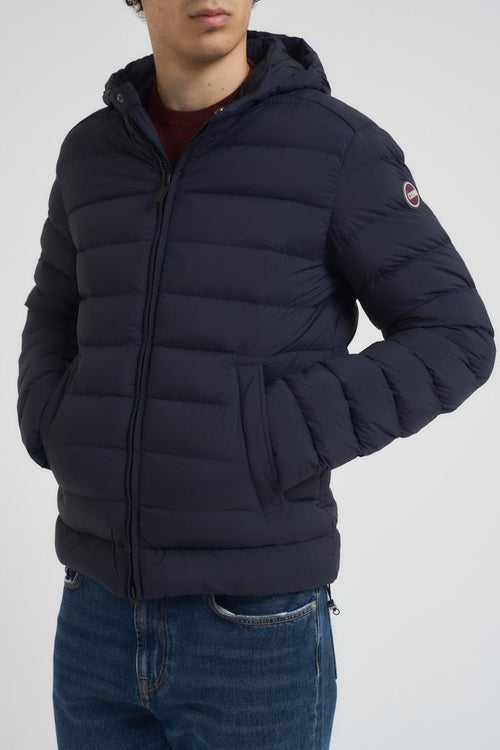 Piumino uomo trapuntato blu