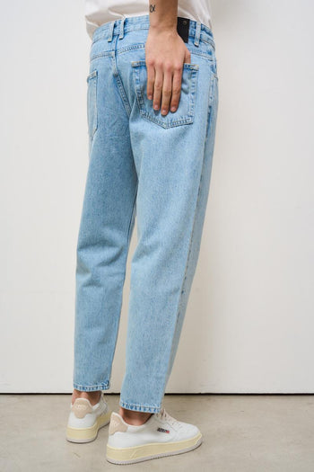 Jeans uomo regular in denim chiaro - 3