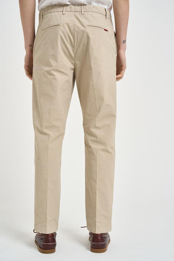 Pantalone uomo chino beige - 3