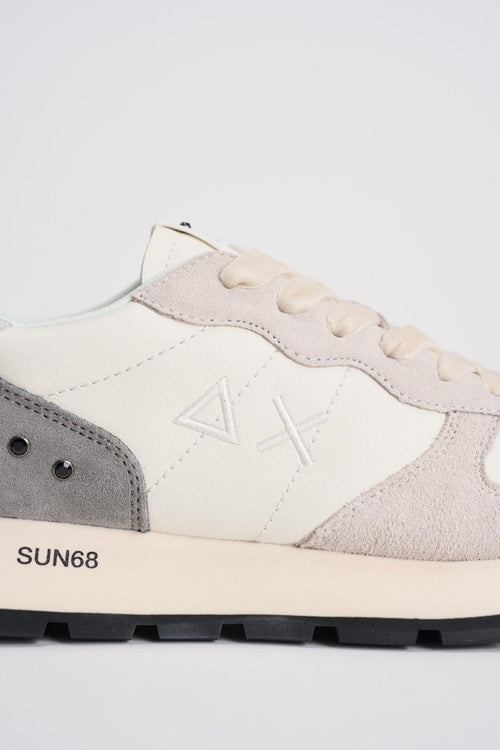 Sneakers donna bianche e grigie - 2