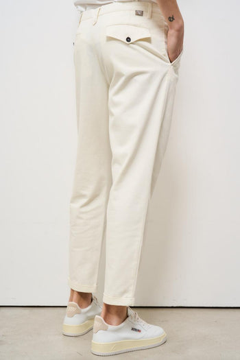 Pantalone uomo regular panna - 4