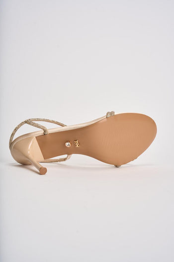 Sandalo donna Flamenco oro - 7