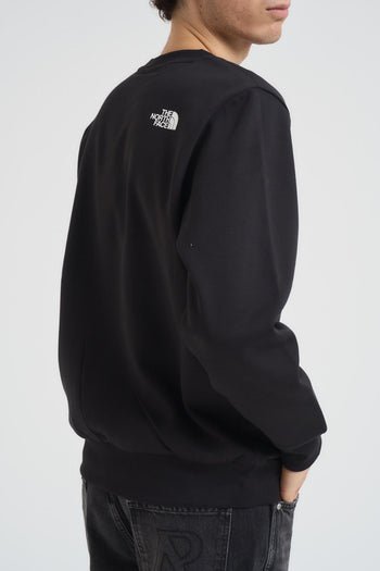 Felpa Simple Dome Crew uomo nera - 4