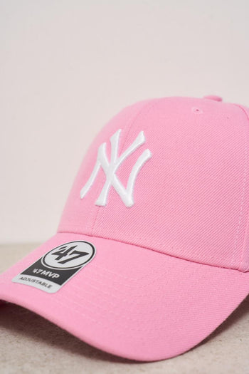 New York Yankees Pink Snapback Men's Cap - 3
