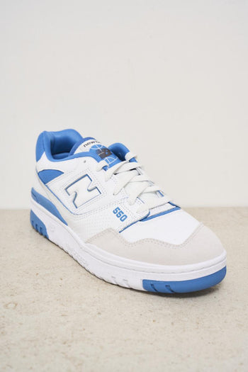 Sneakers donna 550 blu - 3