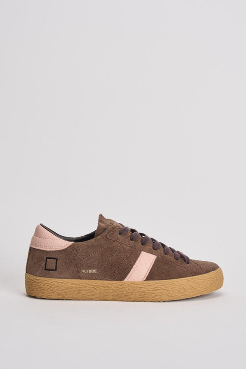 Sneakers donna Hill Low in suede tortora