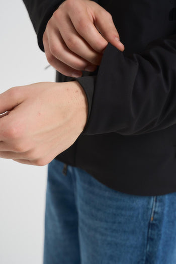 Giubbotto uomo con cappuccio nero - 3