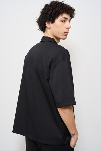 Camicia uomo nera - 5