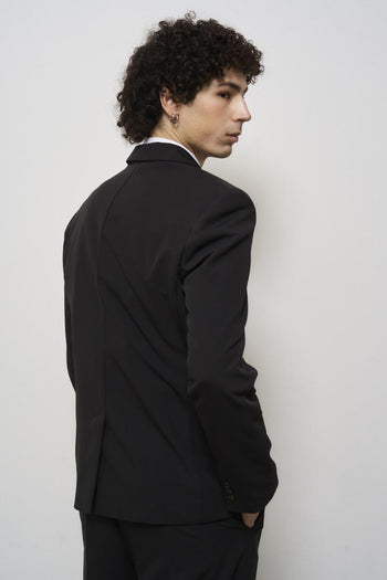 Giacca uomo monopetto nera - 6