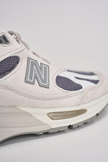 Sneakers uomo Made in UK 991v2 grigio - 9