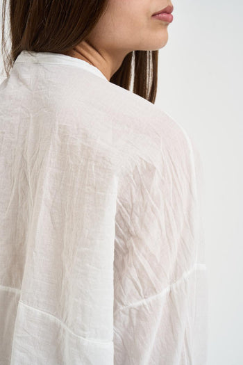 Camicia donna leggera bianca - 4