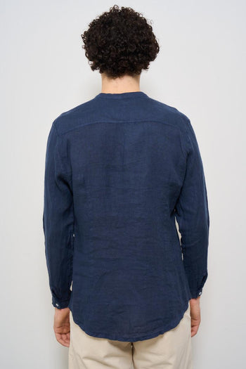 Camicia uomo blu - 5