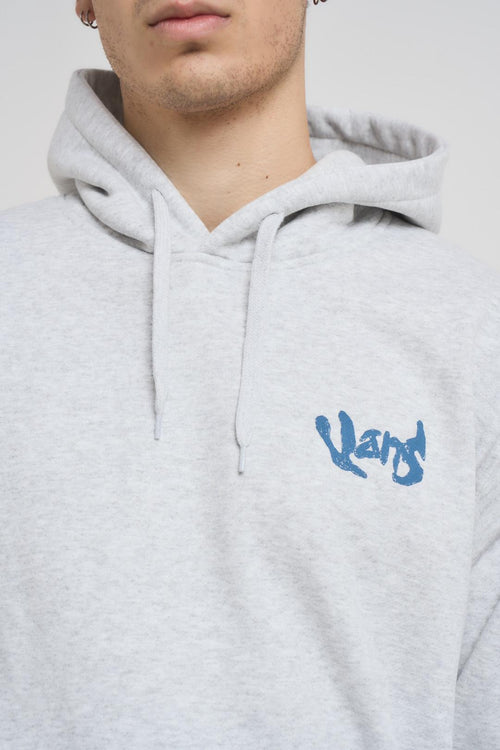 Felpa uomo Evolve con cappuccio grigio chiaro - 2